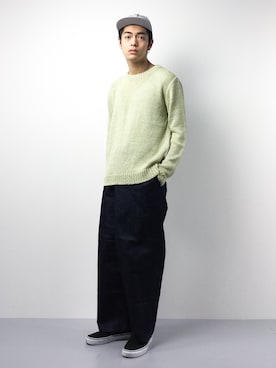 「2 class.ics（トゥークラスドットイクス）のアイテム（トップス）」を使った、ryuto irieさん（メンズ・177cm）の冬コーディネート