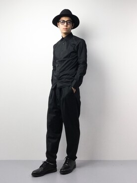 「Tomorrow Maker（トゥモローメーカー）のアイテム」を使った、ryuto irieさん（メンズ・177cm）の冬コーディネート