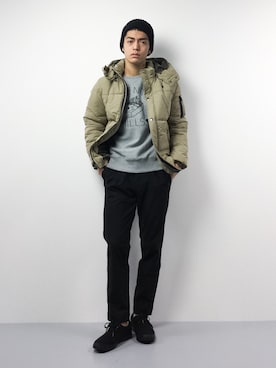ryuto irieさん（メンズ・177cm）の冬コーディネート