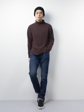ryuto irieさん(メンズ・177cm)の冬コーディネート