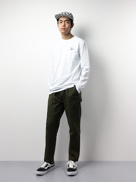 「By Parra（バイパラ）のアイテム」を使った、ryuto irieさん（メンズ・177cm）の冬コーディネート