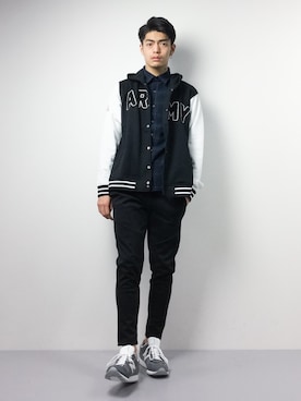 ryuto irieさん（メンズ・177cm）の冬コーディネート