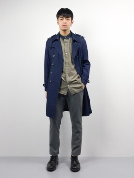 ryuto irieさん(メンズ・177cm)の冬コーディネート