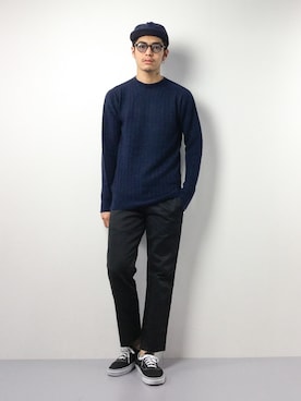 ryuto irieさん（メンズ・177cm）の冬コーディネート