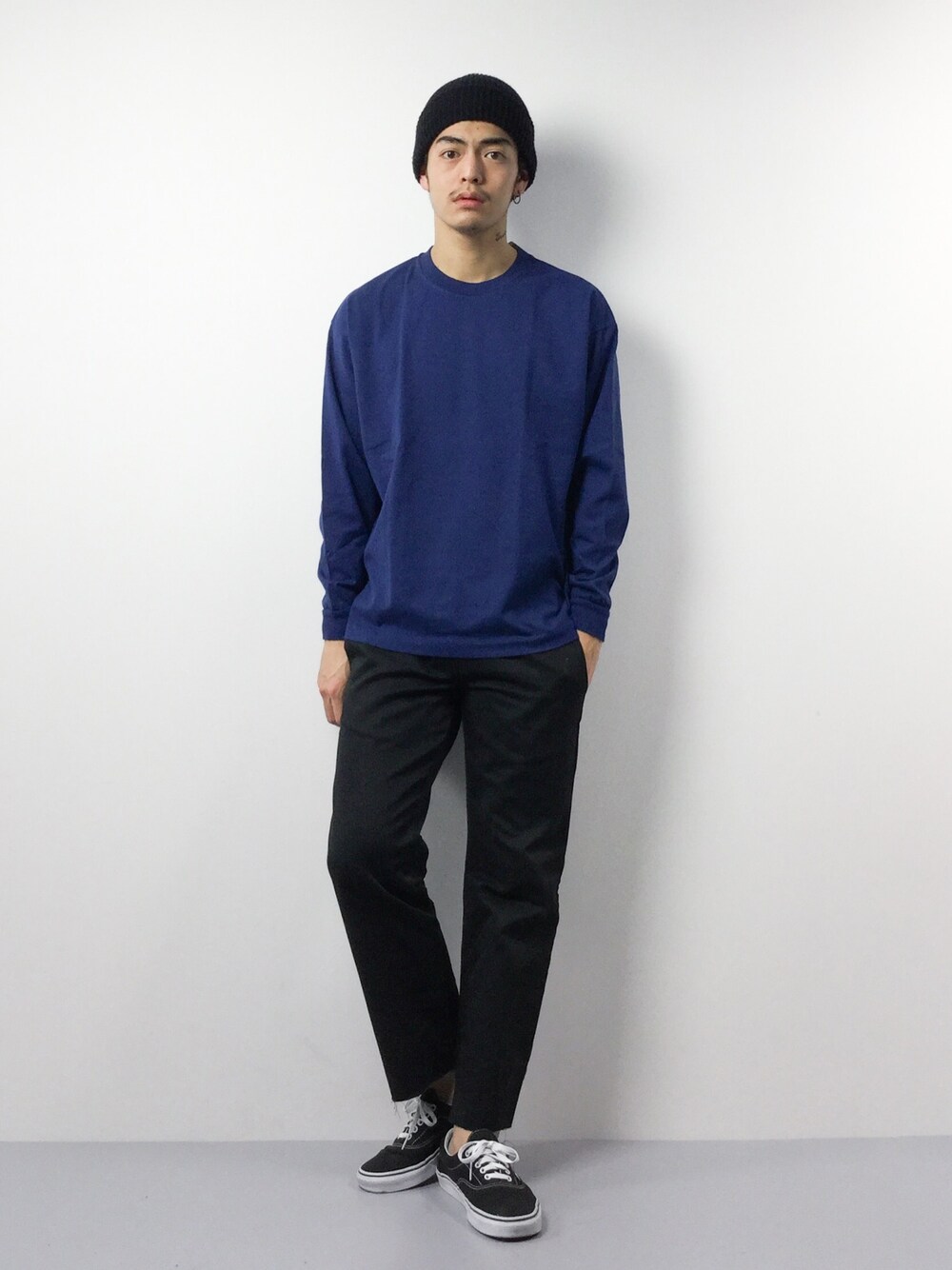 ryuto irieさんの「BY ワイド リブ カットソー -MADE IN JAPAN-（BEAUTY&YOUTH UNITED ARROWS）」を使ったコーディネート