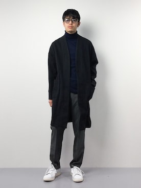 「CEASTERS（ケステル）のアイテム（その他アウター）」を使った、ryuto irieさん（メンズ・177cm）の冬コーディネート
