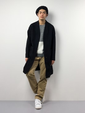 「CEASTERS（ケステル）のアイテム（その他アウター）」を使った、ryuto irieさん（メンズ・177cm）の冬コーディネート