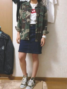 saakkkiiiiさん(レディース・158cm)の春コーディネート