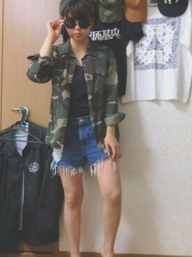 saakkkiiiiさん（レディース・158cm）の夏コーディネート