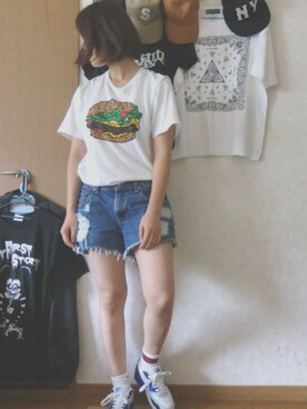 saakkkiiiiさん（レディース・158cm）の夏コーディネート