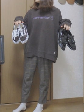 saakkkiiiiさん（レディース・158cm）の冬コーディネート