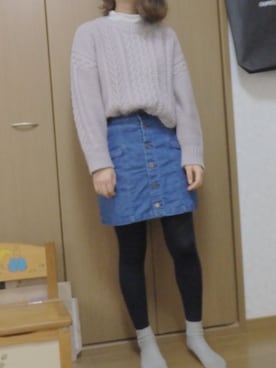 saakkkiiiiさん（レディース・158cm）の冬コーディネート