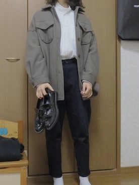 saakkkiiiiさん（レディース・158cm）の冬コーディネート