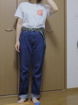 「e.r.g*（イーアールジー）のアイテム」を使った、saakkkiiiiさん（レディース・158cm）の夏コーディネート