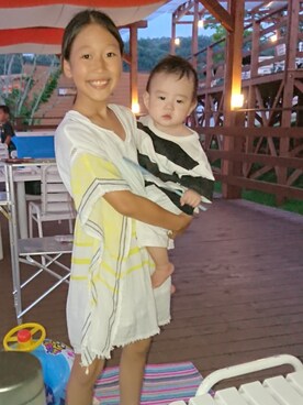 SAWAぽんさん（キッズ・70cm）の夏コーディネート