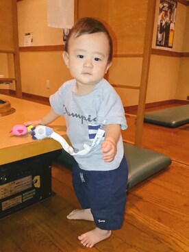 SAWAぽんさん（キッズ・70cm）の夏コーディネート