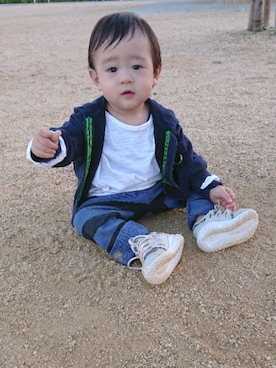 SAWAぽんさん（キッズ・70cm）の秋コーディネート