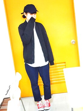 kapochanさん（レディース・160cm）の春コーディネート