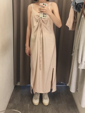 「Lulus（-）のアイテム（ワンピース/ドレス）」を使った、jetさん（レディース・164cm）の秋コーディネート