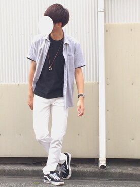 けるんさん（メンズ・181cm）の夏コーディネート