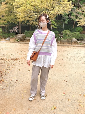 emmaさん（レディース・162cm）の春コーディネート