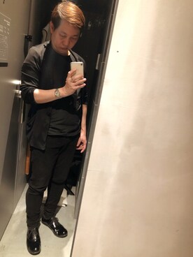 「MURUA（ムルーア）のアイテム（ジャケット/アウター）」を使った、Kel さん（メンズ・165cm）の秋コーディネート