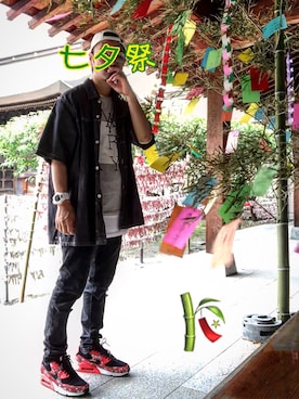 ☆m(@s@)shi★さん（メンズ・168cm）の夏コーディネート