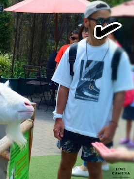 「shuca（シュカ）のアイテム（パンツ）」を使った、☆m(@s@)shi★さん（メンズ・168cm）の秋コーディネート