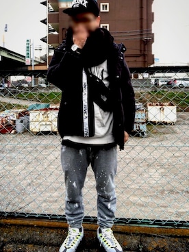 「RVCA（ルーカ）のアイテム（ジャケット/アウター）」を使った、☆m(@s@)shi★さん（メンズ・168cm）の春コーディネート