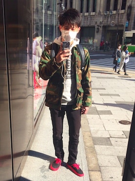 「サブサエティ(Subciety)」｜tAku  吉岡さん（メンズ・175cm）の春コーディネート