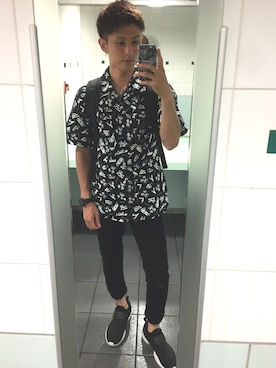 「サブサエティ(Subciety)」｜tAku  吉岡さん（メンズ・175cm）の夏コーディネート