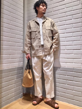 坂本裕太さん(メンズ・168cm)の春コーディネート