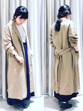 「ラフスタイル」｜「アイテム（ブルゾン）」を使った、hayashiさん（レディース・148cm）の夏コーディネート
