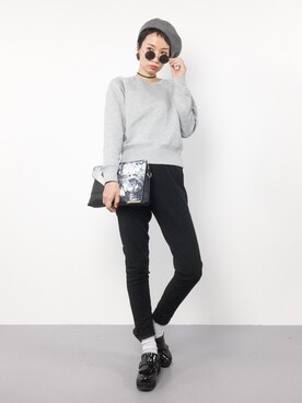 COLLENTE(yuco)さん（レディース・168cm）の冬コーディネート