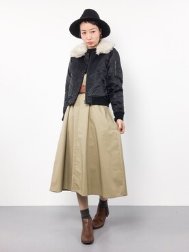 COLLENTE(yuco)さん（レディース・168cm）の冬コーディネート