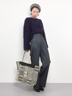 COLLENTE(yuco)さん（レディース・168cm）の冬コーディネート