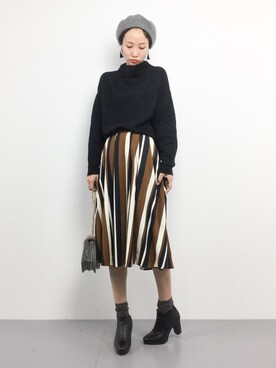 COLLENTE(yuco)さん（レディース・168cm）の冬コーディネート