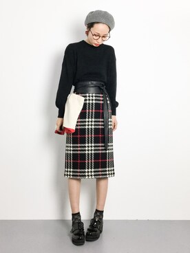 COLLENTE(yuco)さん（レディース・168cm）の冬コーディネート