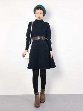 COLLENTE(yuco)さん（レディース・168cm）の冬コーディネート