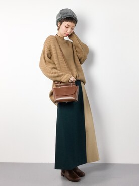 COLLENTE(yuco)さん（レディース・168cm）の冬コーディネート