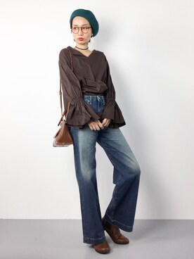 COLLENTE(yuco)さん（レディース・168cm）の冬コーディネート