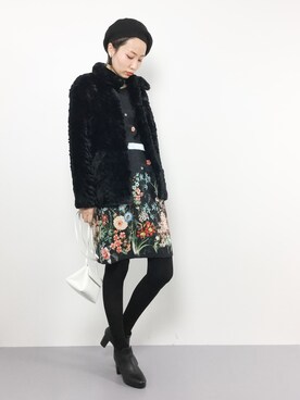 COLLENTE(yuco)さん（レディース・168cm）の冬コーディネート