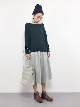 COLLENTE(yuco)さん(レディース・168cm)の冬コーディネート