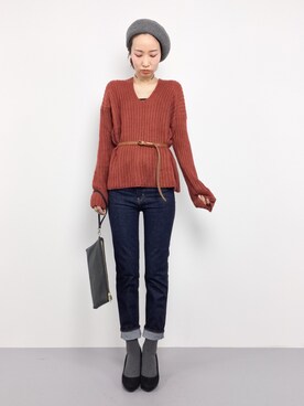COLLENTE(yuco)さん(レディース・168cm)の冬コーディネート