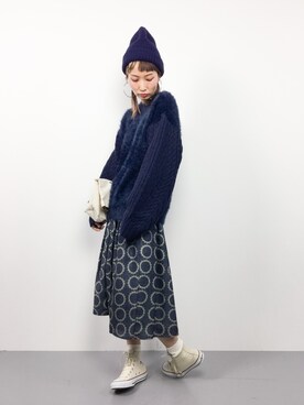COLLENTE(yuco)さん（レディース・168cm）の冬コーディネート