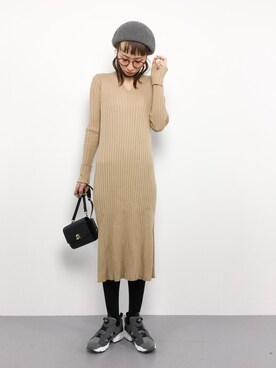 COLLENTE(yuco)さん（レディース・168cm）の冬コーディネート