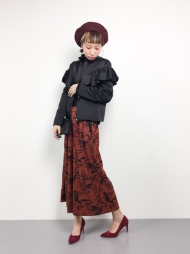 COLLENTE(yuco)さん（レディース・168cm）の冬コーディネート