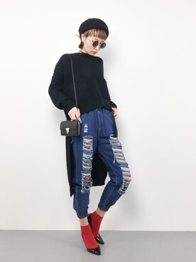 COLLENTE(yuco)さん（レディース・168cm）の冬コーディネート