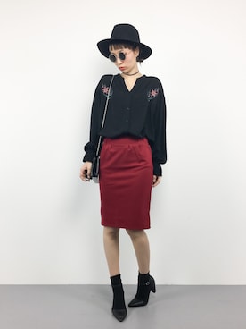 COLLENTE(yuco)さん（レディース・168cm）の冬コーディネート