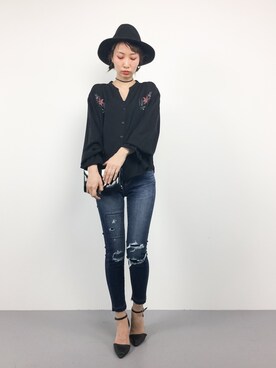 COLLENTE(yuco)さん（レディース・168cm）の冬コーディネート